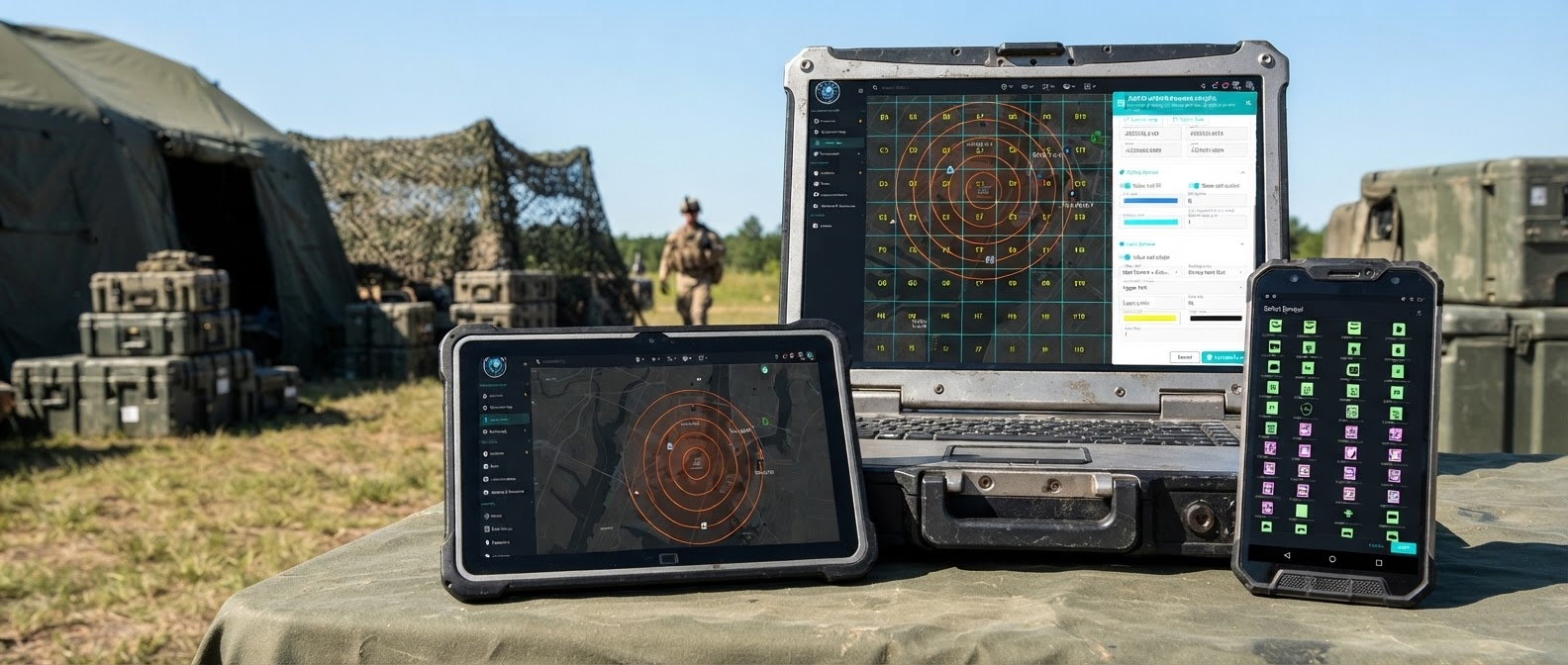Tactical Command on One Map